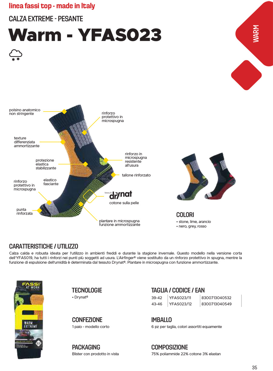 Calza tecnica Competition per sci agonistico - Spring Revolution